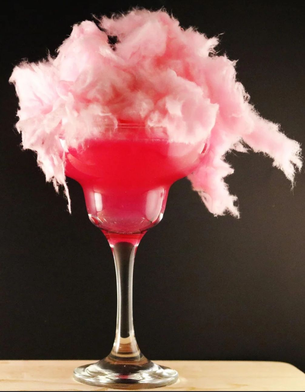 Cotton candy cocktails